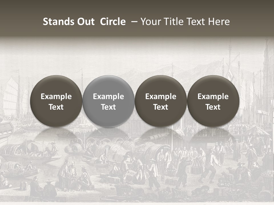 Revival Print Picture PowerPoint Template