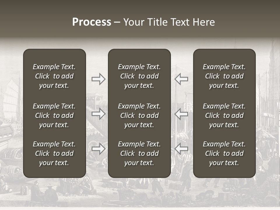 Revival Print Picture PowerPoint Template