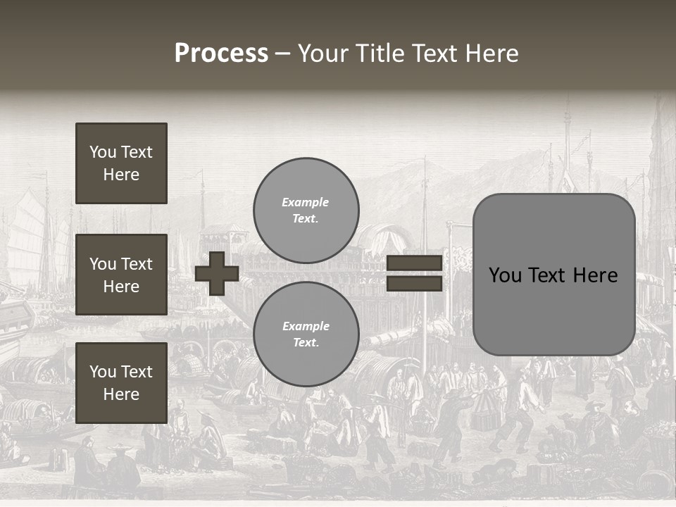 Revival Print Picture PowerPoint Template
