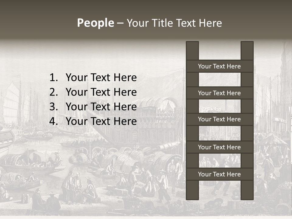 Revival Print Picture PowerPoint Template