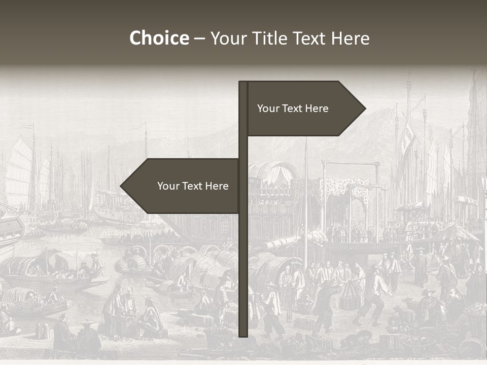 Revival Print Picture PowerPoint Template