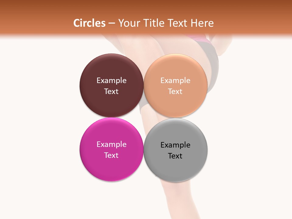 Gym Body White PowerPoint Template