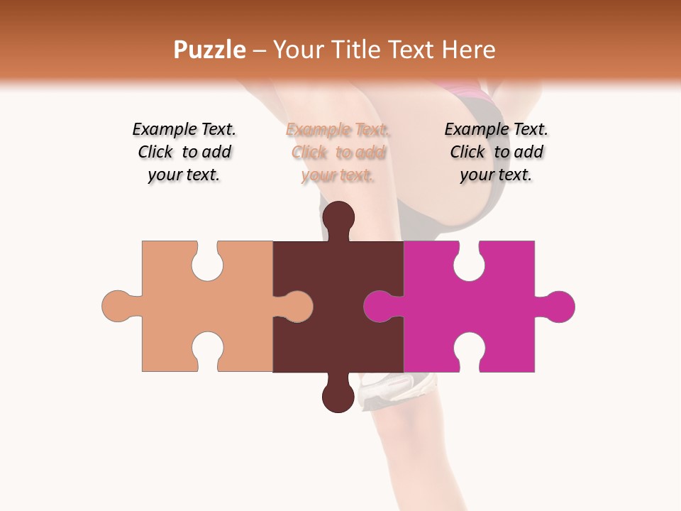 Gym Body White PowerPoint Template