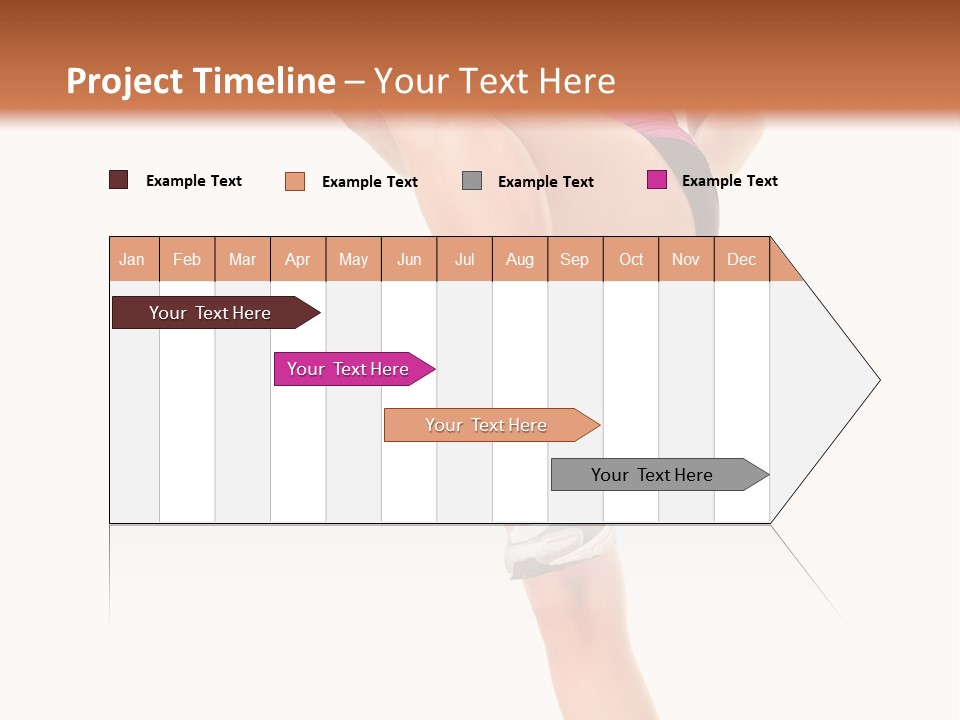 Gym Body White PowerPoint Template