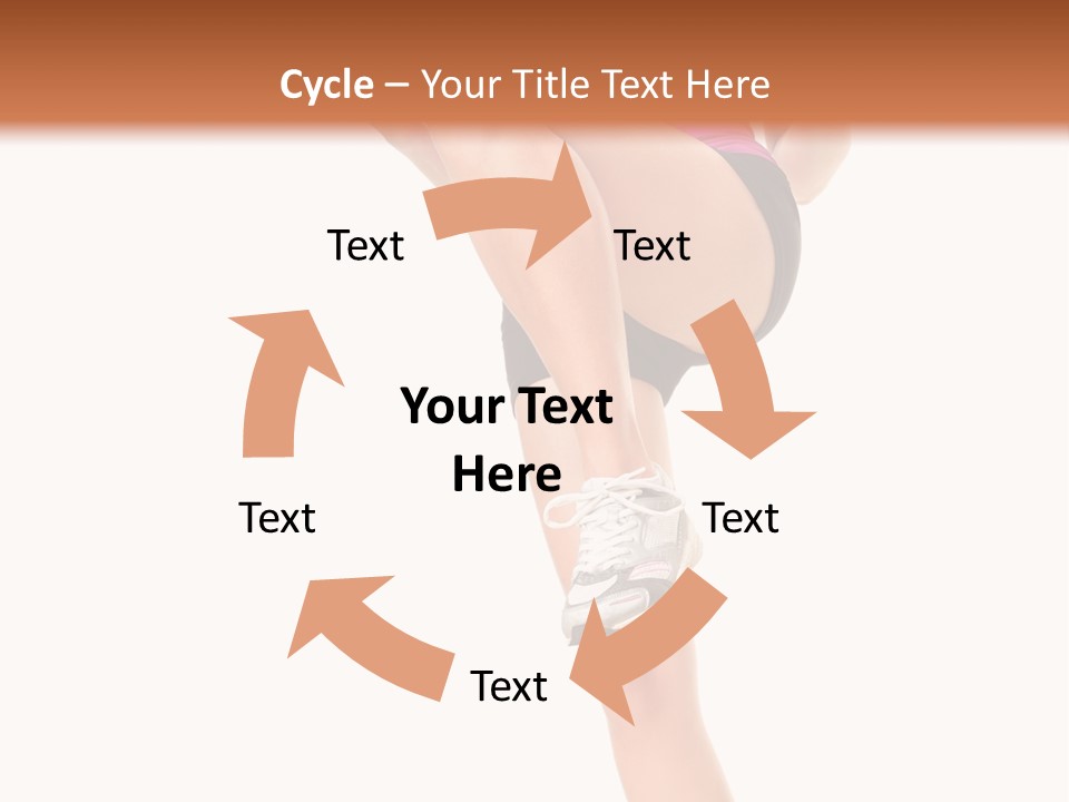 Gym Body White PowerPoint Template