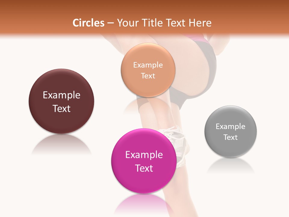 Gym Body White PowerPoint Template