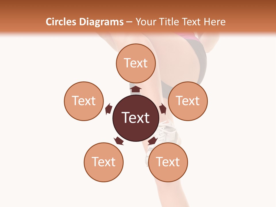Gym Body White PowerPoint Template