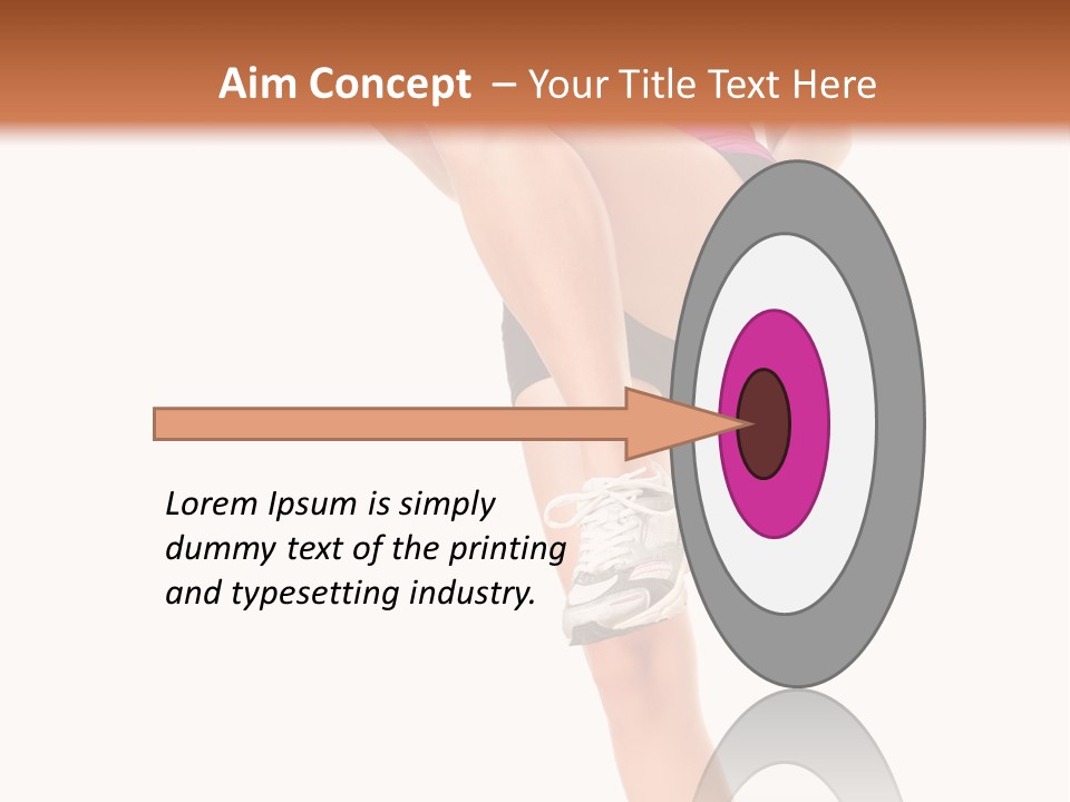 Gym Body White PowerPoint Template