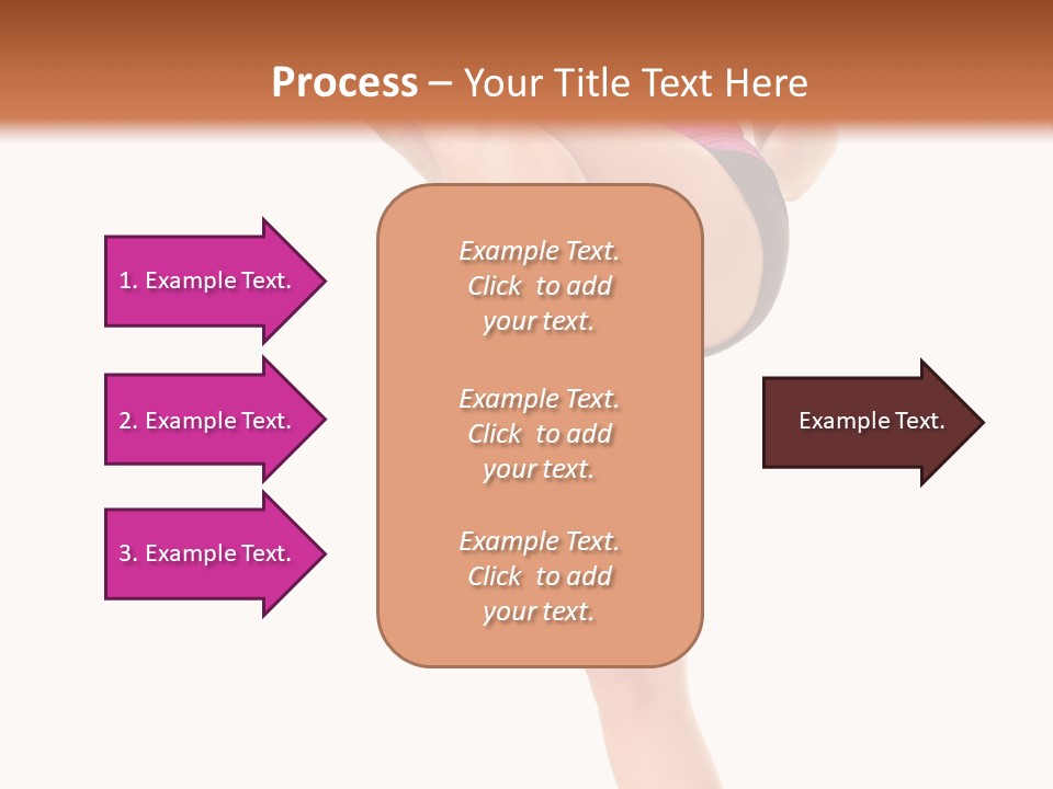 Gym Body White PowerPoint Template
