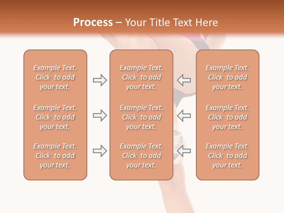 Gym Body White PowerPoint Template