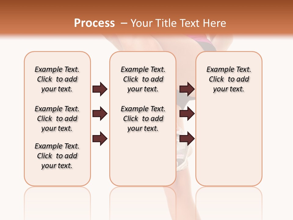 Gym Body White PowerPoint Template
