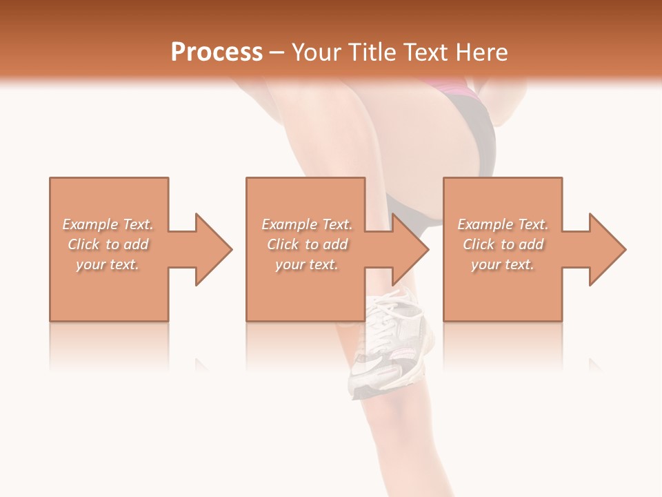 Gym Body White PowerPoint Template