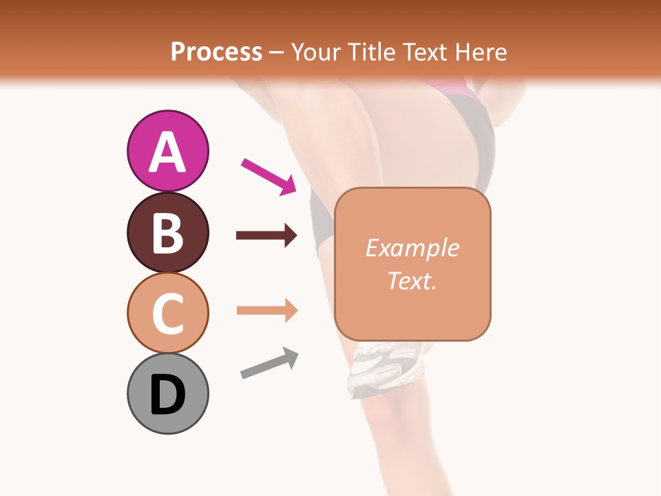 Gym Body White PowerPoint Template