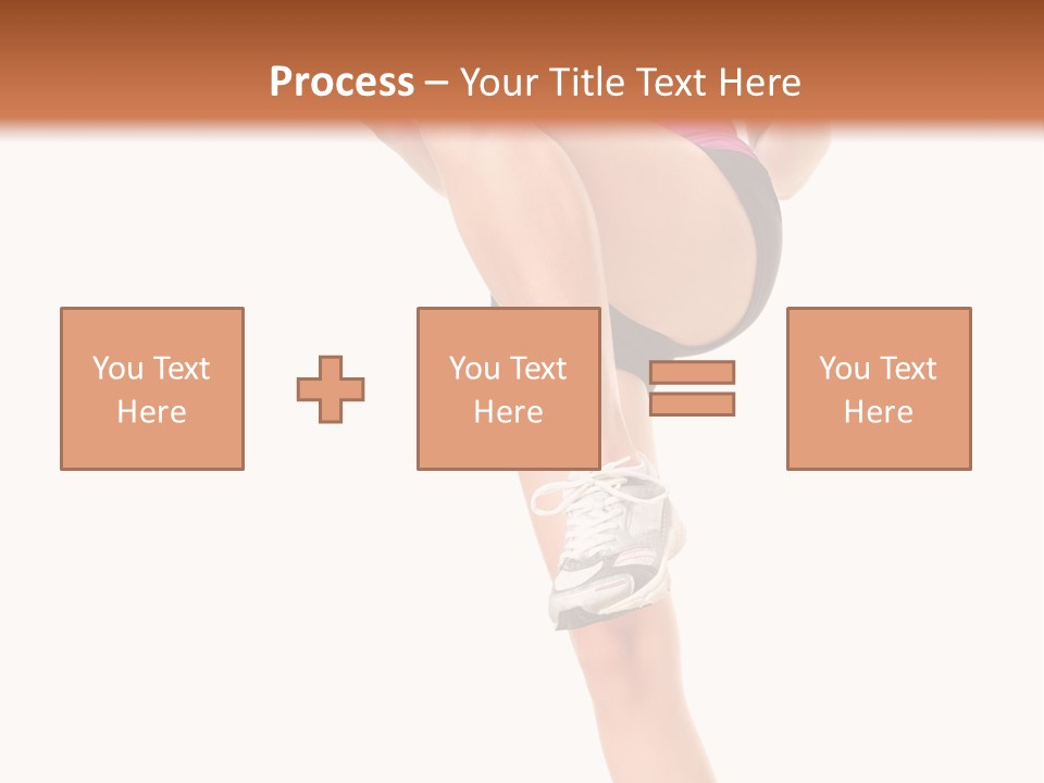 Gym Body White PowerPoint Template
