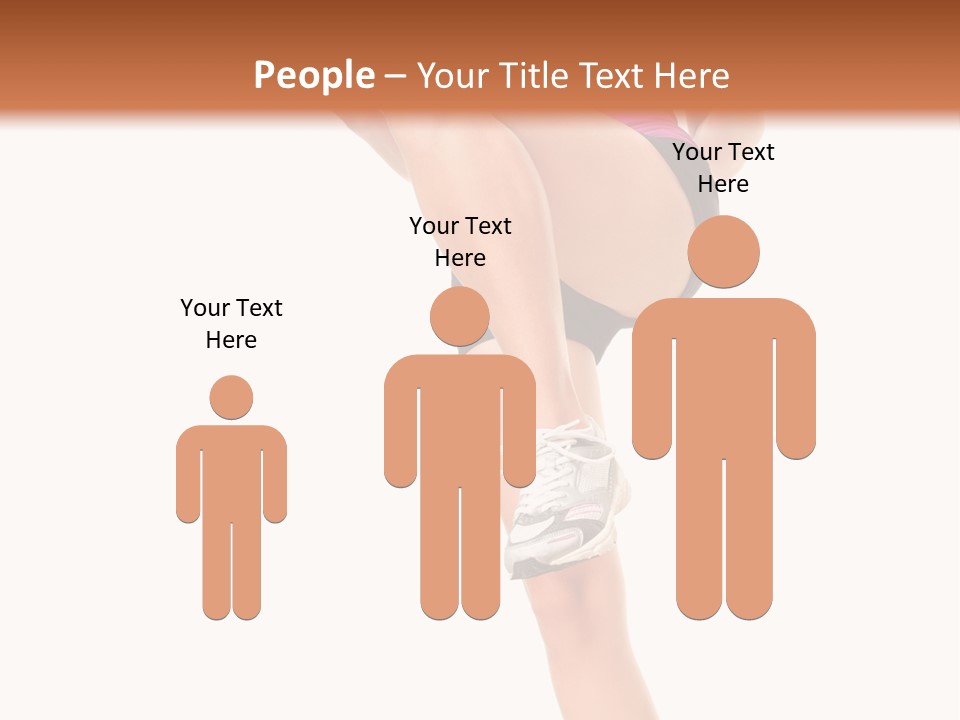 Gym Body White PowerPoint Template