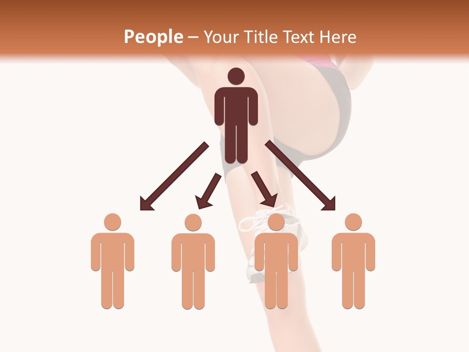 Gym Body White PowerPoint Template