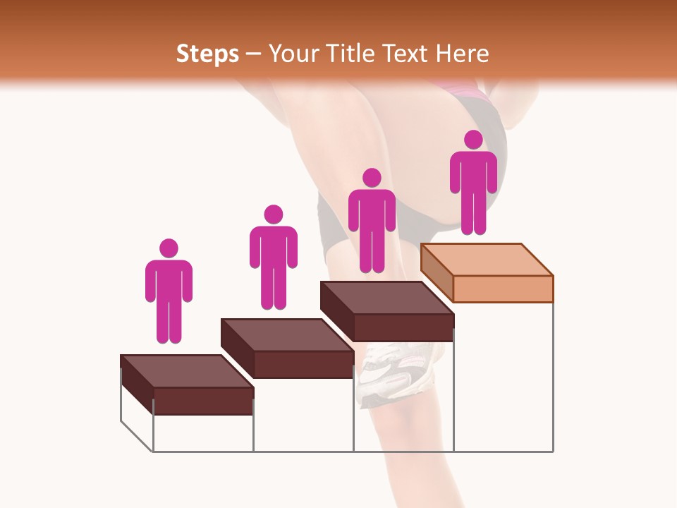 Gym Body White PowerPoint Template