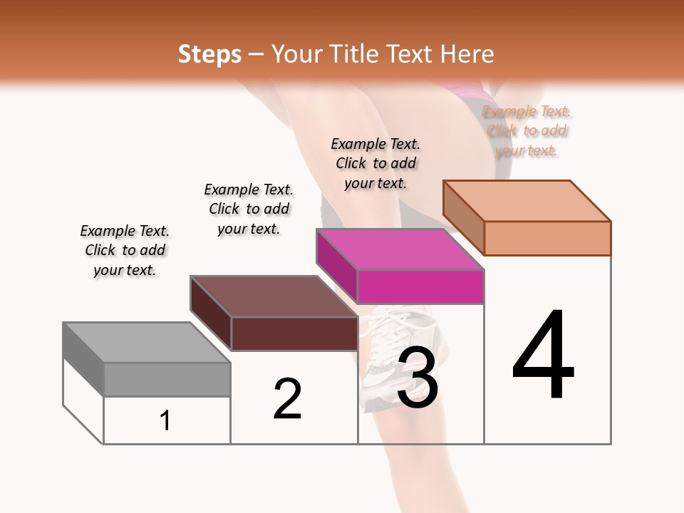 Gym Body White PowerPoint Template