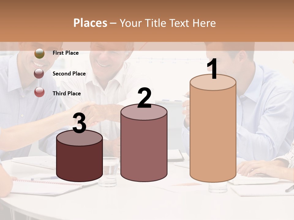 Business Businessmen Hands PowerPoint Template