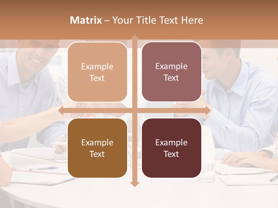 Business Businessmen Hands PowerPoint Template