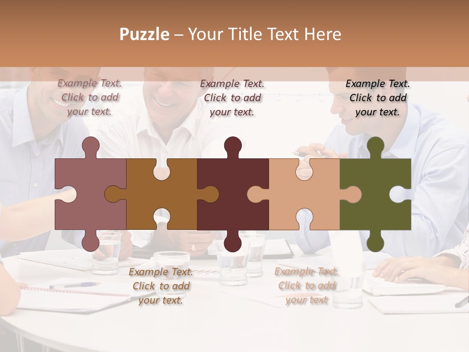 Business Businessmen Hands PowerPoint Template