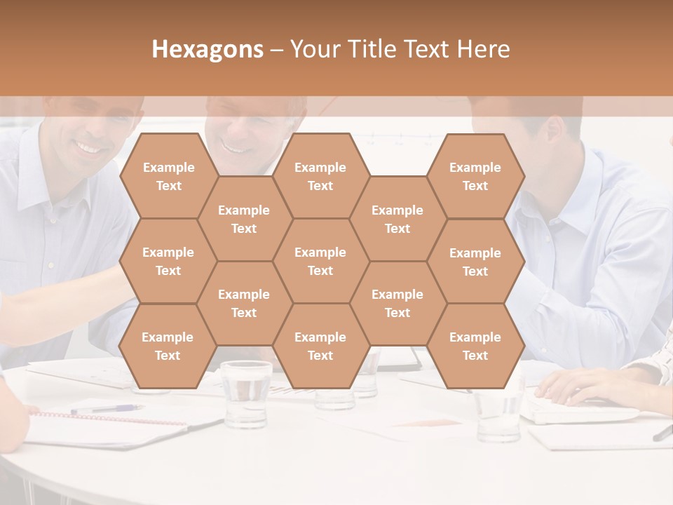 Business Businessmen Hands PowerPoint Template