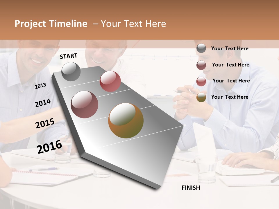 Business Businessmen Hands PowerPoint Template