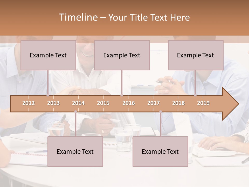 Business Businessmen Hands PowerPoint Template