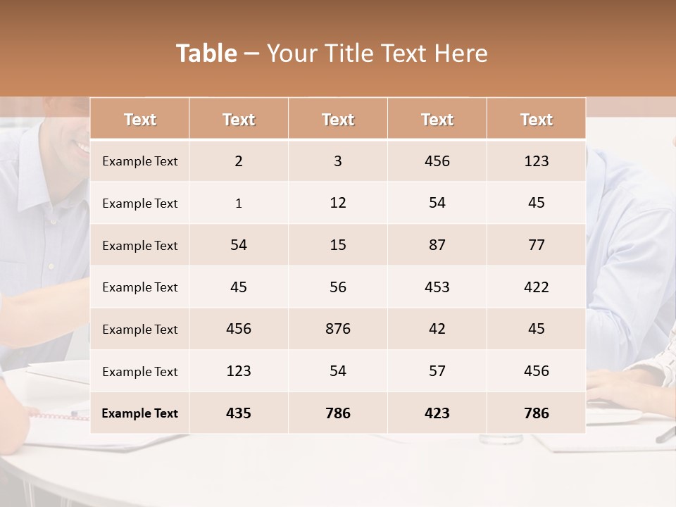 Business Businessmen Hands PowerPoint Template