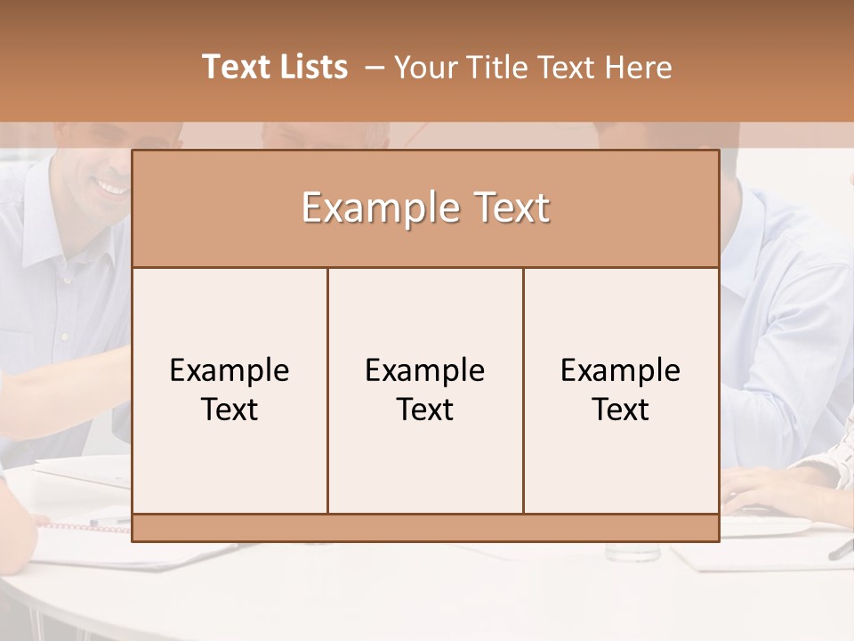 Business Businessmen Hands PowerPoint Template