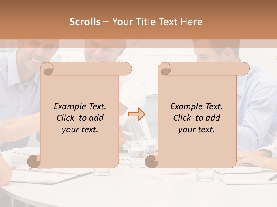 Business Businessmen Hands PowerPoint Template