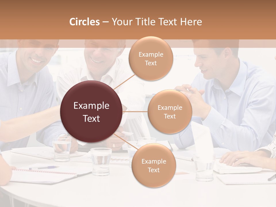 Business Businessmen Hands PowerPoint Template