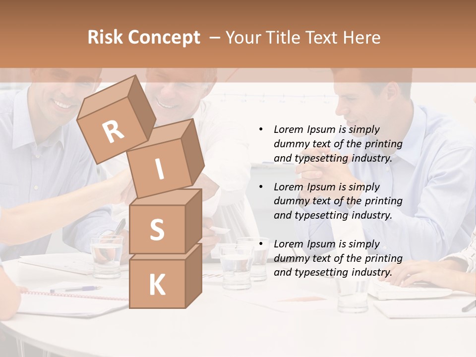 Business Businessmen Hands PowerPoint Template