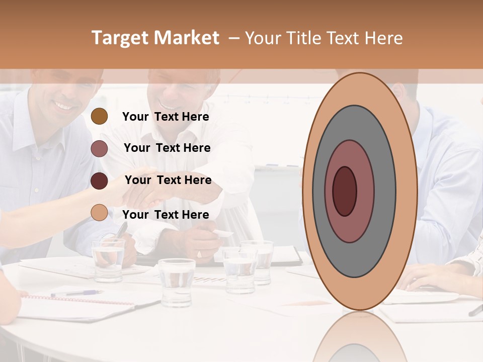 Business Businessmen Hands PowerPoint Template