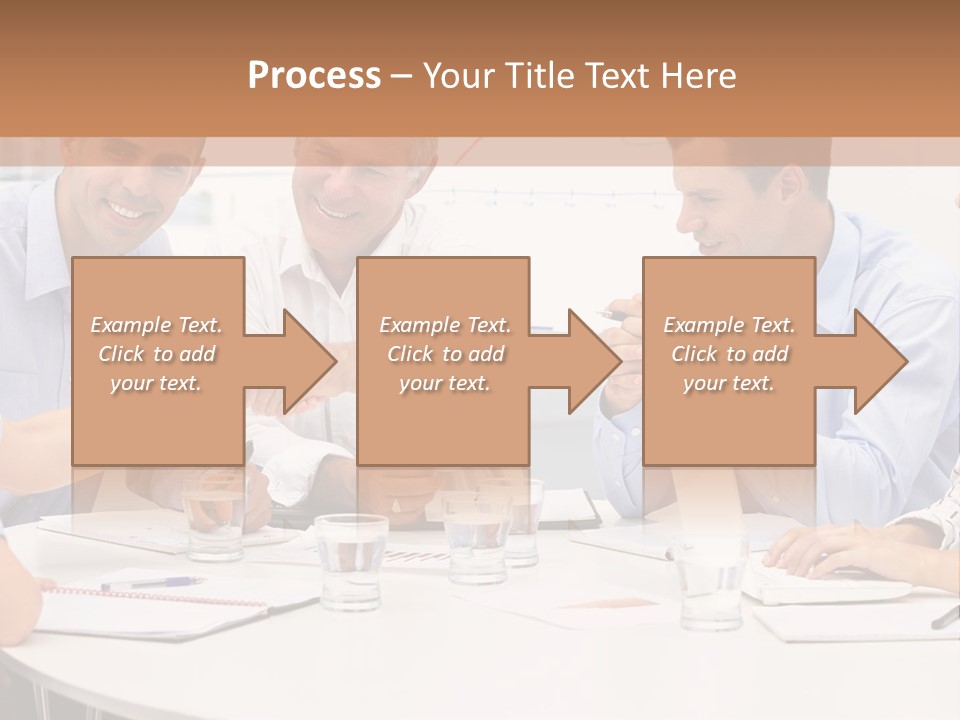 Business Businessmen Hands PowerPoint Template