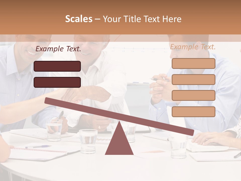 Business Businessmen Hands PowerPoint Template