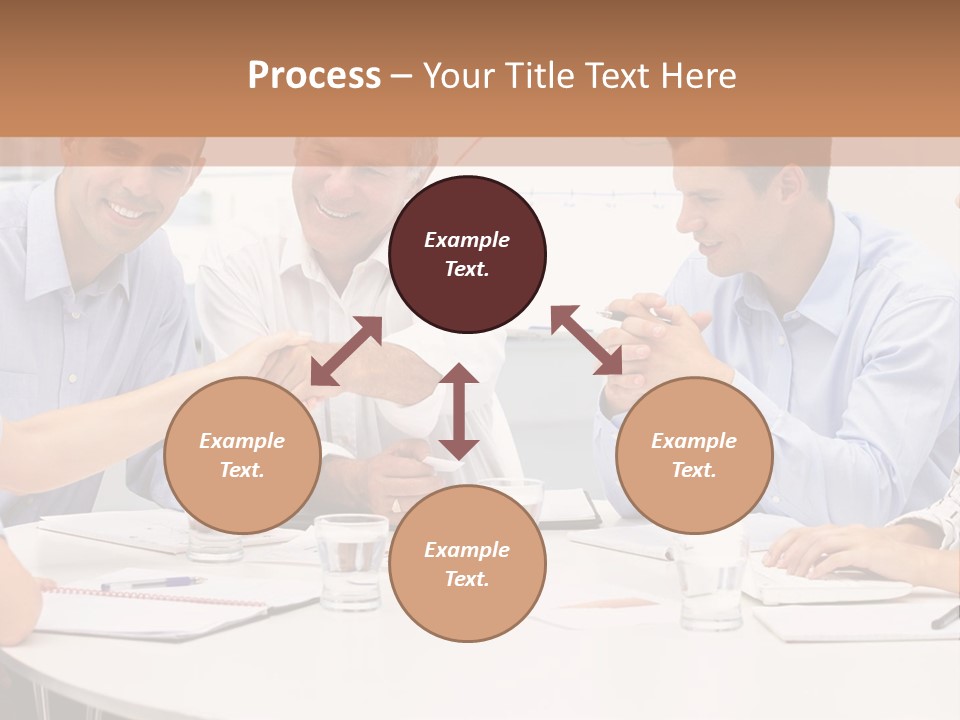 Business Businessmen Hands PowerPoint Template