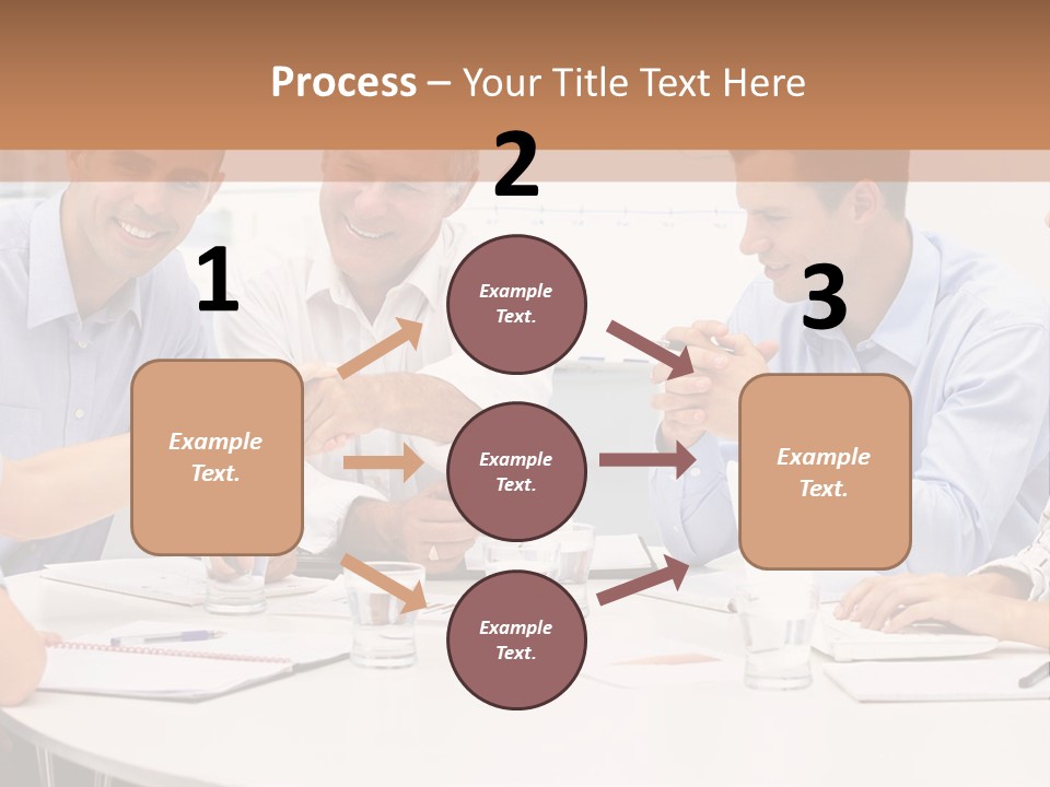 Business Businessmen Hands PowerPoint Template