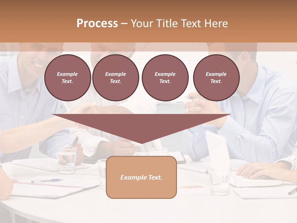 Business Businessmen Hands PowerPoint Template