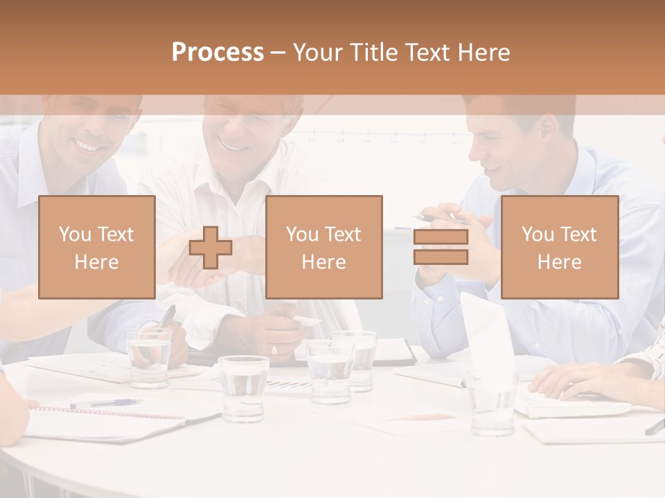 Business Businessmen Hands PowerPoint Template