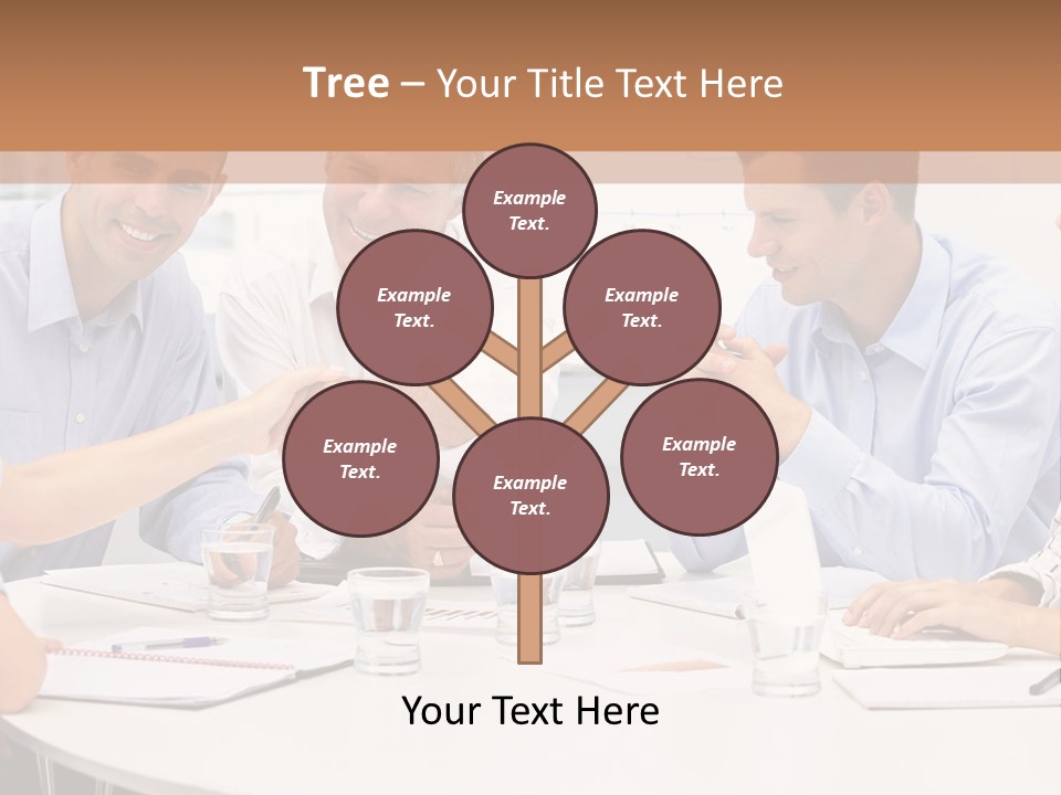 Business Businessmen Hands PowerPoint Template