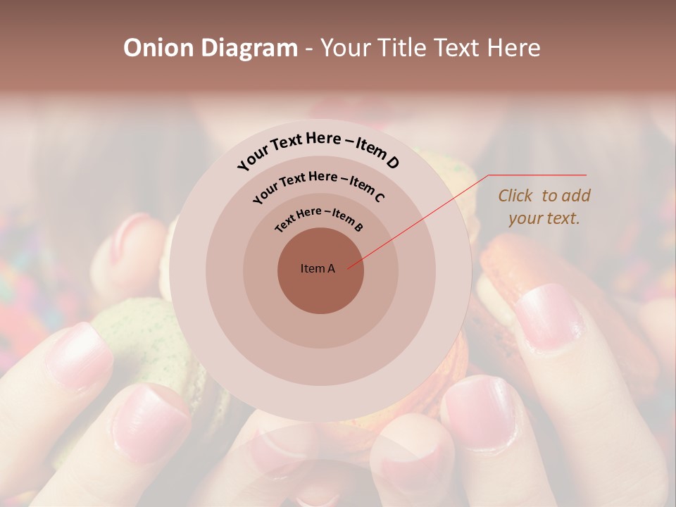 Many Cookies In The Hands Of A Girl PowerPoint Template