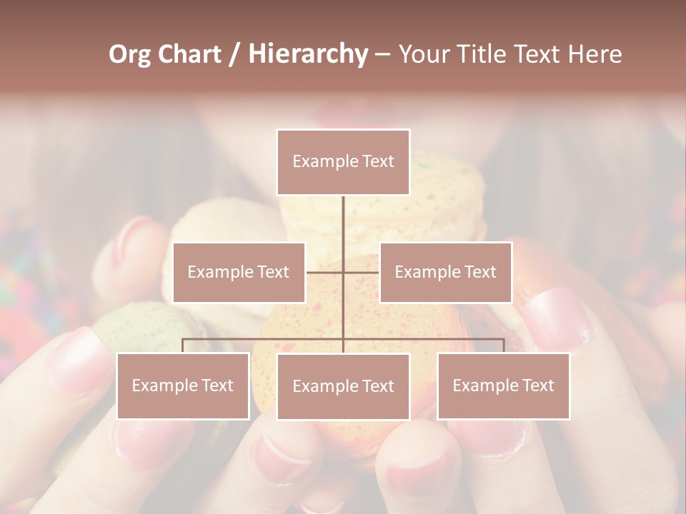 Many Cookies In The Hands Of A Girl PowerPoint Template