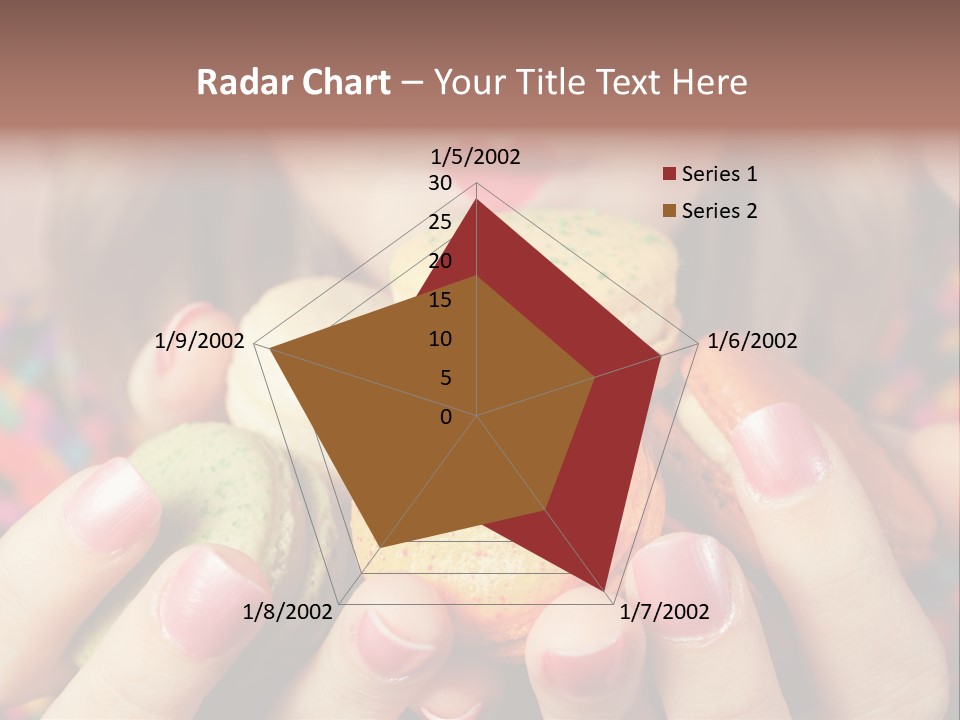 Many Cookies In The Hands Of A Girl PowerPoint Template