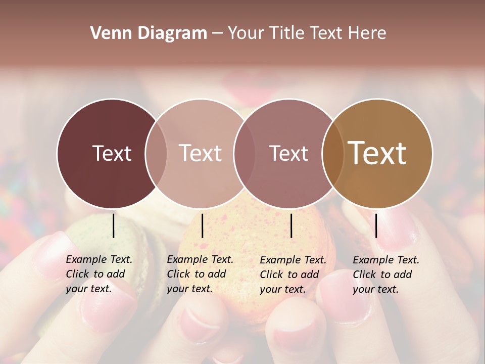 Many Cookies In The Hands Of A Girl PowerPoint Template