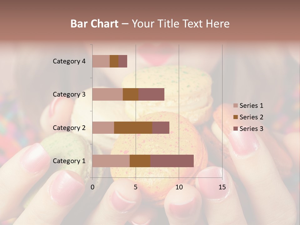 Many Cookies In The Hands Of A Girl PowerPoint Template