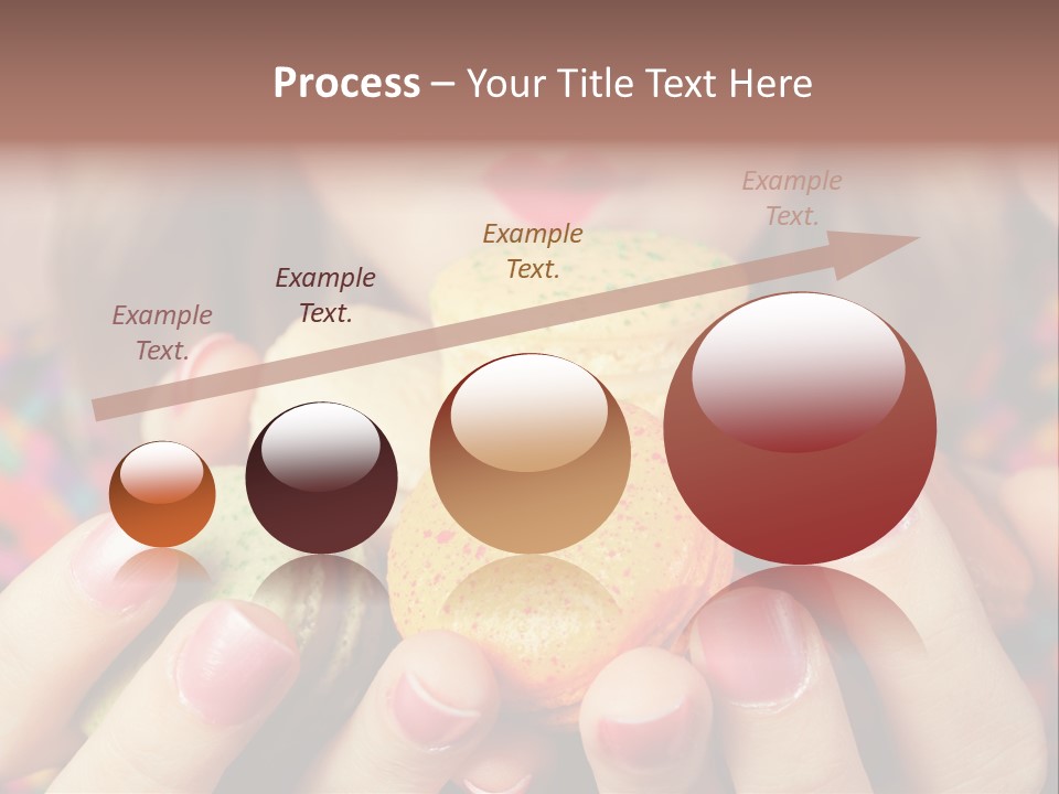 Many Cookies In The Hands Of A Girl PowerPoint Template