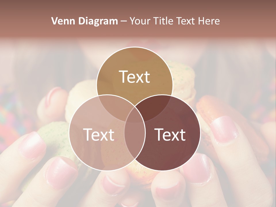 Many Cookies In The Hands Of A Girl PowerPoint Template