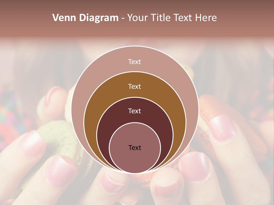 Many Cookies In The Hands Of A Girl PowerPoint Template