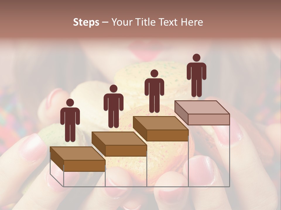 Many Cookies In The Hands Of A Girl PowerPoint Template